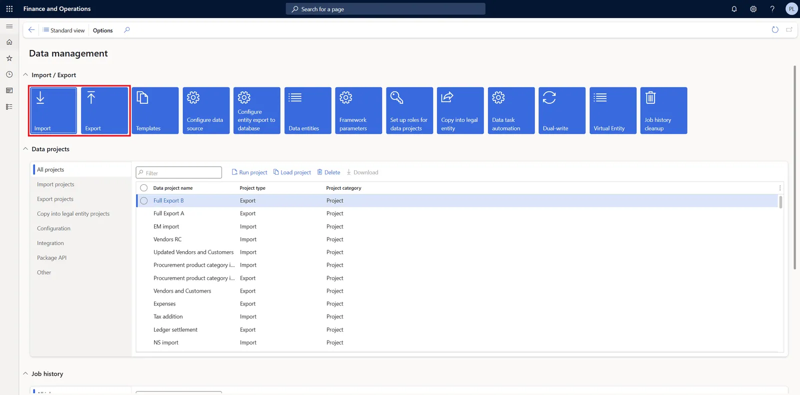 Data management