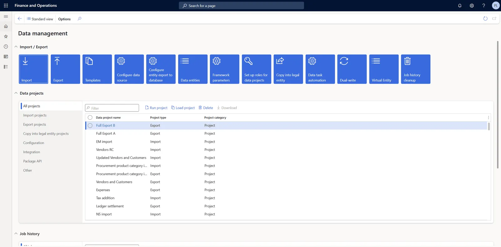 Data management