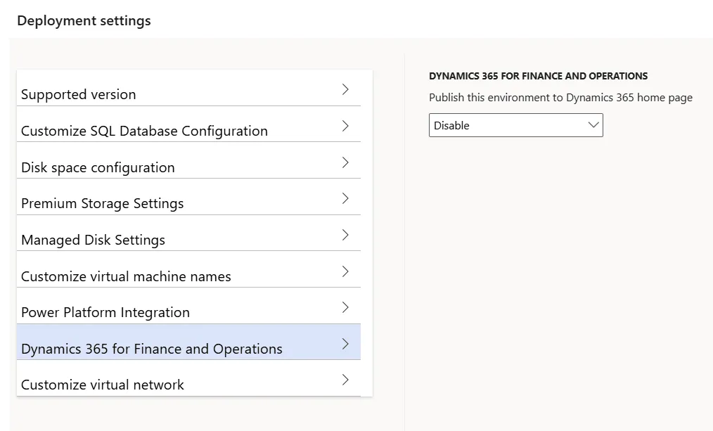 Dynamics 365 for finance and operations