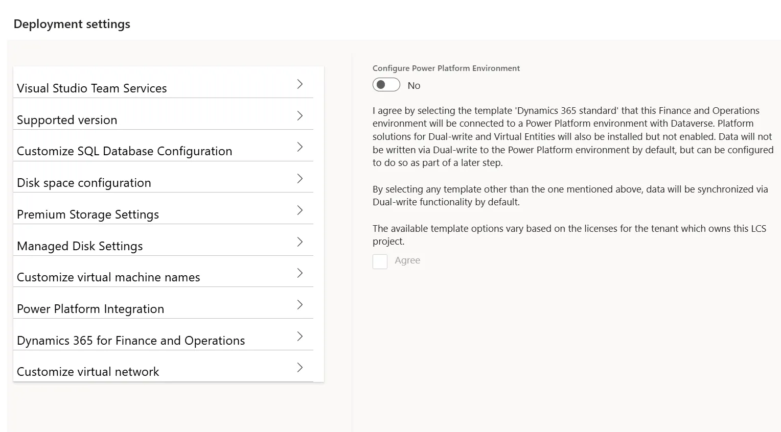 Screenshot: Power Platform Integration