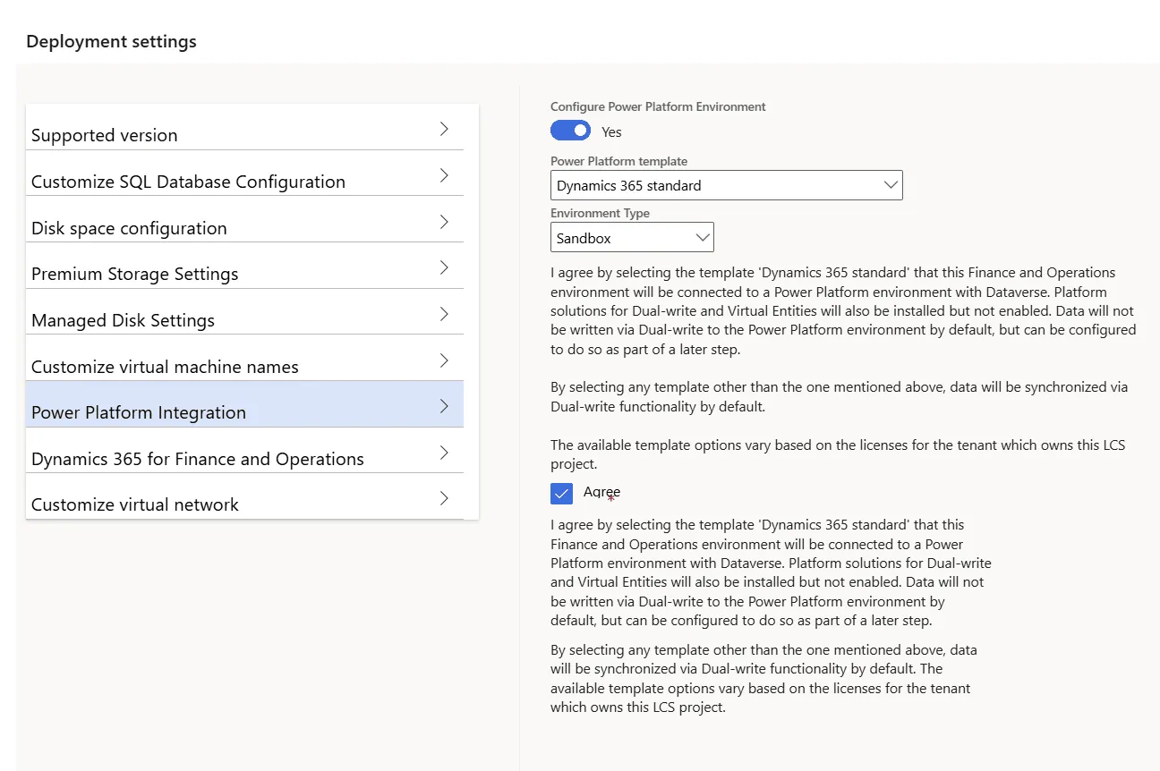 Power platform integration
